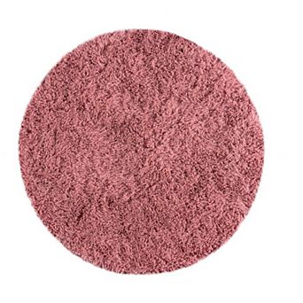 Round Fluffy Shag Area Rug, Soft Plush Carpet for Kids Room