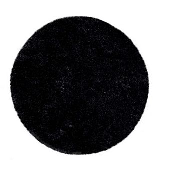 Round Fluffy Shag Area Rug, Soft Plush Carpet for Kids Room