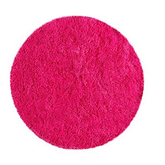 Round Fluffy Shag Area Rug, Soft Plush Carpet for Kids Room