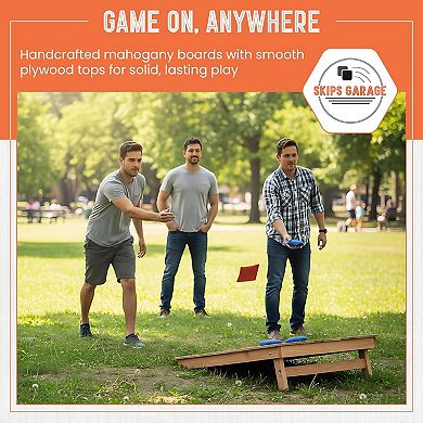 2'x4' Handmade Cornhole Board Set - Includes (2) Boards & (8) Corn Filled Bags