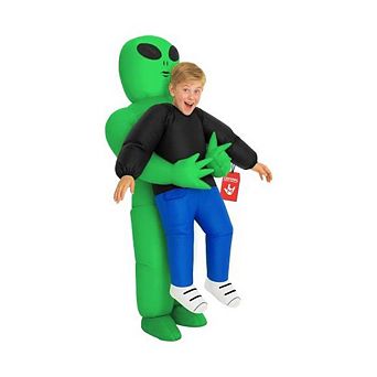 Kids Inflatable Alien Costume Halloween Outfit