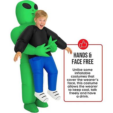Kids Inflatable Alien Costume Halloween Outfit