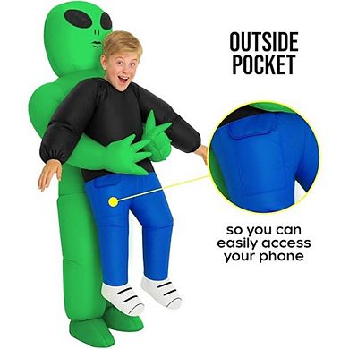 Kids Inflatable Alien Costume Halloween Outfit