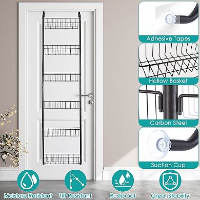 6 Tier Door Pantry Storage Organizer