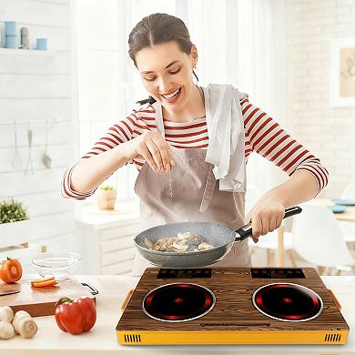 7000W Double Electric Ceramic Stove