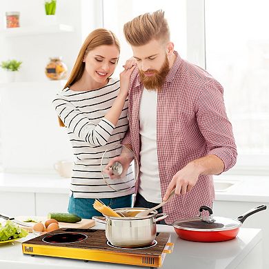 7000W Double Electric Ceramic Stove