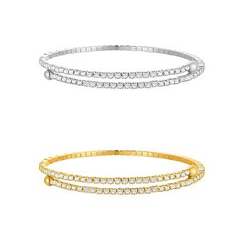2 pk Wrap Around Tennis Bracelet