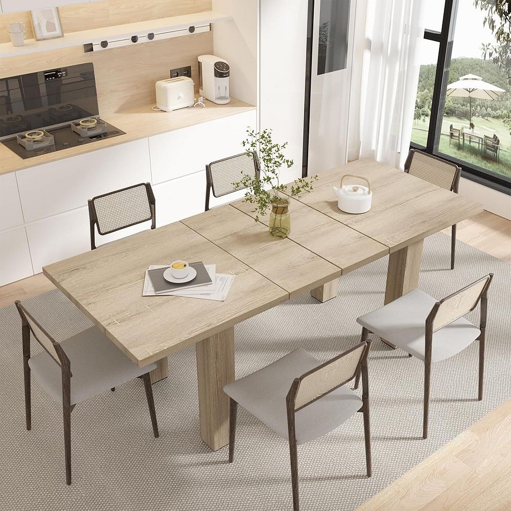 Extendable Dining Room Table, 55