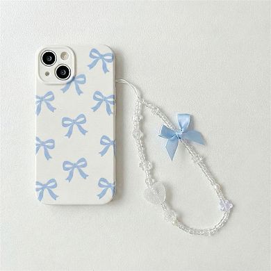 3-PC Star Beaded Phone Charm Strap with Pearl-Style Accent Beads