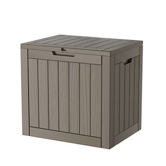30 Gal. Resin Outdoor Patio Storage Deck Box