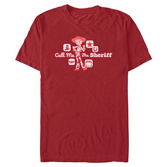 Men's Disney / Pixar's Toy Story 5 Jessie Call Me The Sheriff Graphic Tee