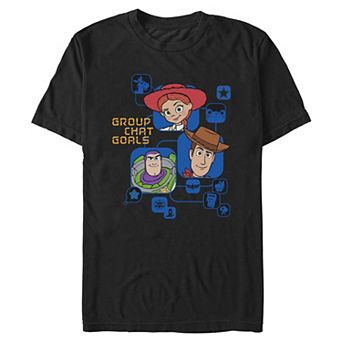 Men's Disney / Pixar's Toy Story 5 Group Chat Goals Graphic Tee