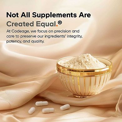 Codeage Liposomal Ergothioneine+, L-Glutathione, Vitamin C, Selenium, Antioxidant Support, 30 ct