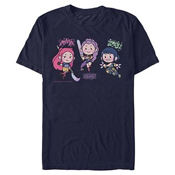 Men's K-Pop Demon Hunters Cute Hunters Graphic Tee