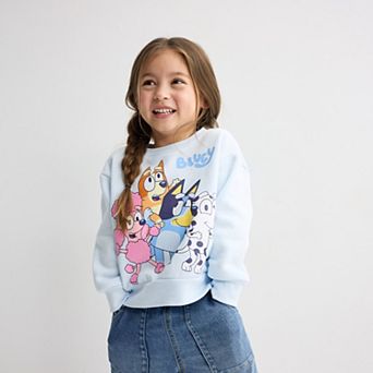 Toddler Girl Jumping Beans® Bluey Graphic Pullover Sweatshirt