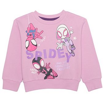 Baby & Toddler Girl Jumping Beans® Marvel Spidey Friends Graphic Pullover