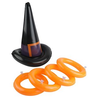Inflatable Witches Hat Ring Toss Game