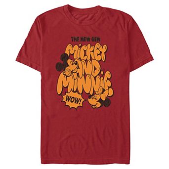 Men's Disney's The New Gen Mickey And Minnie Graphic Tee