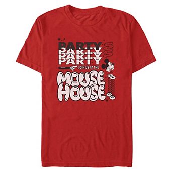 Men's Disney's Party At Mickey Mouse Graphic Tee