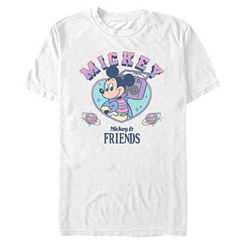 Men's Disney's Mickey 80s Style Graphic Tee