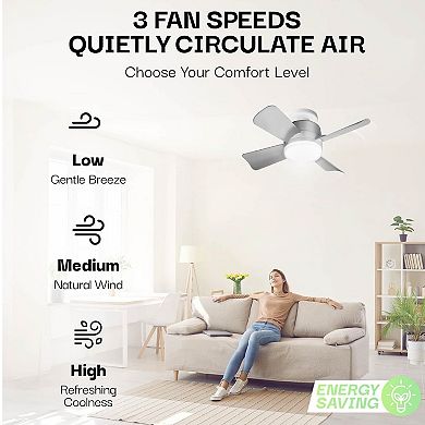 Bell+Howell 15.7-inch Socket Fan with Remote