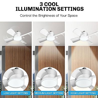 Bell+Howell 15.7-inch Socket Fan with Remote