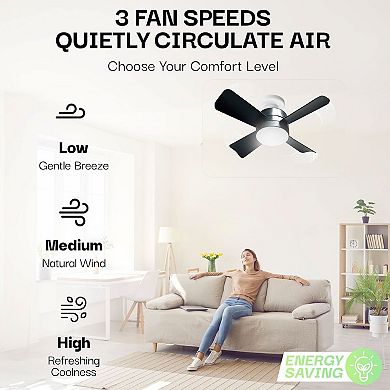 Bell+Howell 15.7-inch Socket Fan with Remote