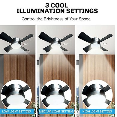 Bell+Howell 15.7-inch Socket Fan with Remote