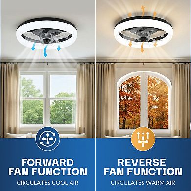 Bell+Howell CannonX 19.7 in. 4700 Lumen Bright LED Ceiling Fan