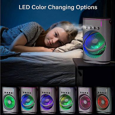 Bell+Howell Bullseye Rechargeable Personal Misting Fan