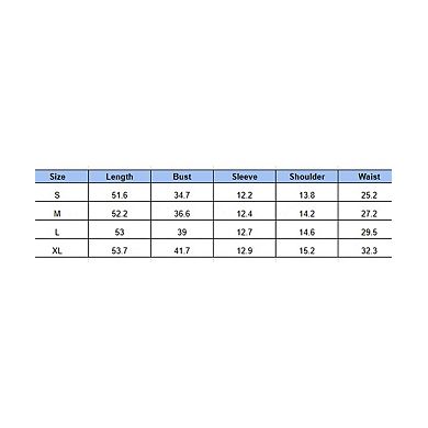 Women's Elegant Solid V-Neck Short Sleeve Maxi Dress with Side Slit