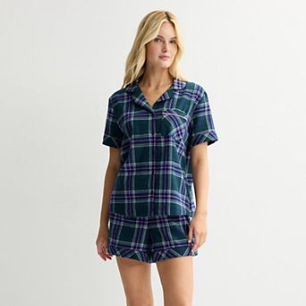 Women's Sonoma Goods For Life® Pajama Top & Pajama Shorts Set