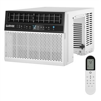 U-Shaped Window Air Conditioner 6000 BTU Fixed Frequency, Ultra Quiet, Open Window Flexibility