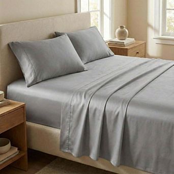 100% Cotton Soft Sheet Set, 500TC Sateen Finish, Deep Pocket