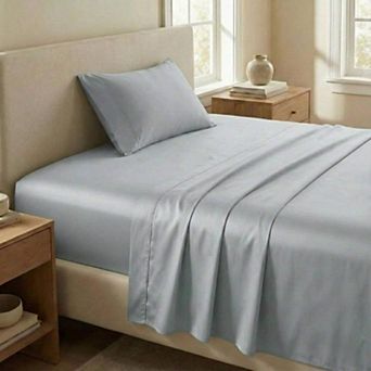 100% Cotton Soft Sheet Set, 500TC Sateen Finish, Deep Pocket