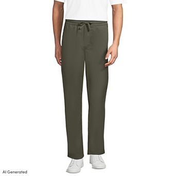 Men's Lands' End Classic Fit Lightweight Twill Deck Pants