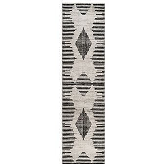 Modern Abstract Area Rug for Living Room, Bedroom, or Entryway Low Pile Indoor Rug