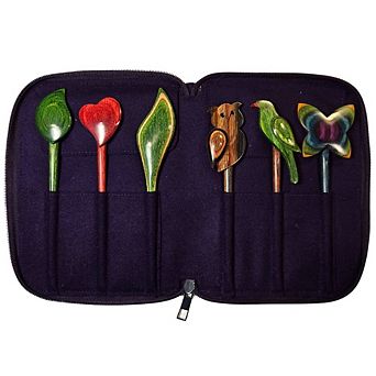 Shawl Pin Set w/custom case