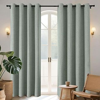 100% Blackout Curtains for Bedroom, Thermal Insulated and Privacy Drapes