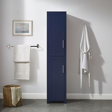 Crosley Savannah Storage Cabinet with Adjustable Shelves
