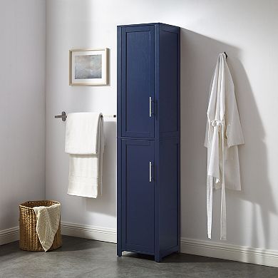 Crosley Savannah Storage Cabinet with Adjustable Shelves