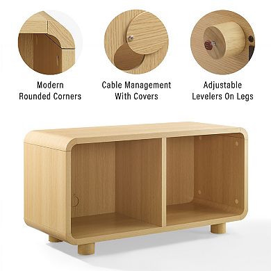 Crosley Zoe Medium Record Player Stand With Vinyl Storage