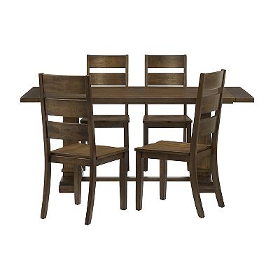 Crosley Joanna 5-Piece Dining Table Set for 4