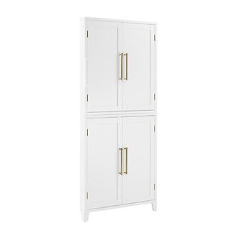 Crosley Roarke Corner Kitchen Storage Pantry Cabinet