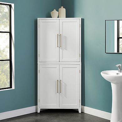 Crosley Roarke Corner Kitchen Storage Pantry Cabinet