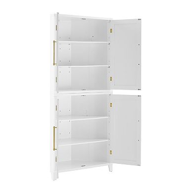 Crosley Roarke Corner Kitchen Storage Pantry Cabinet