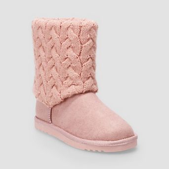 Sonoma Goods For Life® Mayvenn Girls Knit Cuff Sweater Boots