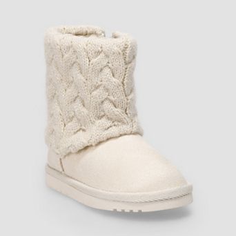 Jumping Beans® Rocha Toddler Girls Knit Cuff Boots