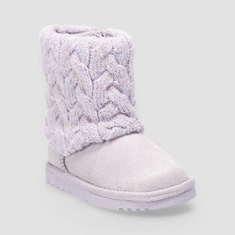Jumping Beans® Rocha Toddler Girls Knit Cuff Boots