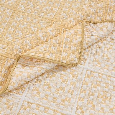 Greenland Home Fashions Granny Squares Throw Blanket